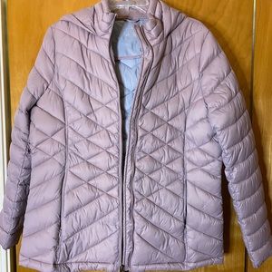 Bass hooded puffer jacket NWOT